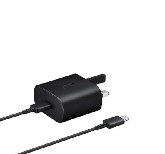 شارژر دیواری ۲۵ وات سامسونگ ( اصلی ) مدل EP _ TA800 به همراه کابل USB-C