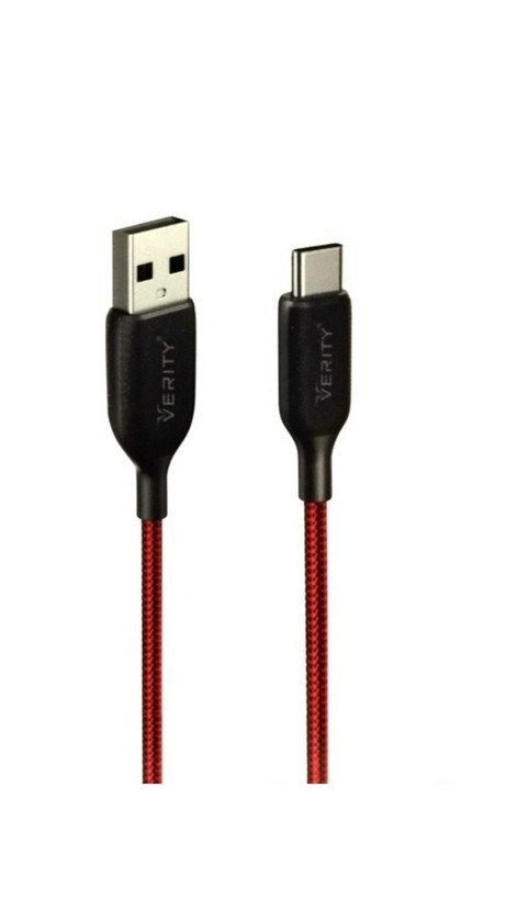 کابل شارژ وریتی Type-C مدل 3148T-R طول 1 متر