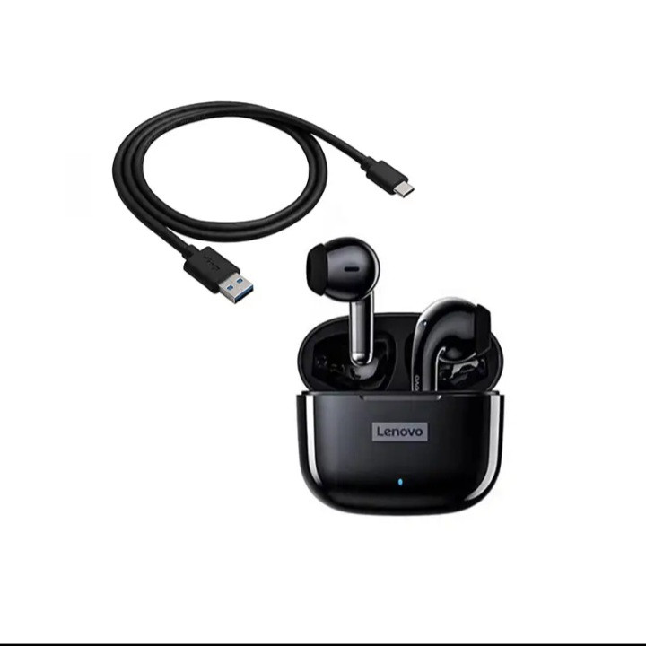 ایرپاد بلوتوثی لنووا مدل Thinkplus LivePods LP40 Pro ( خرید = هدیه یک عدد فلش ۶۴ گیگ رایگان )