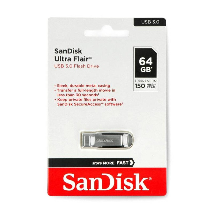 فلش ۶۴ گیگ سن دیسک USB 3.0