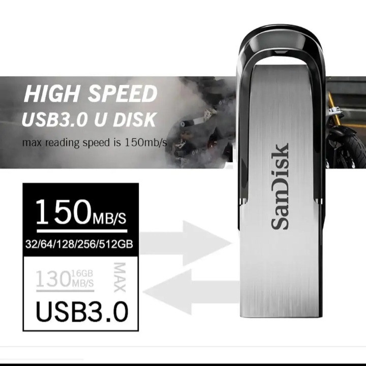 فلش ۶۴ گیگ سن دیسک USB 3.0